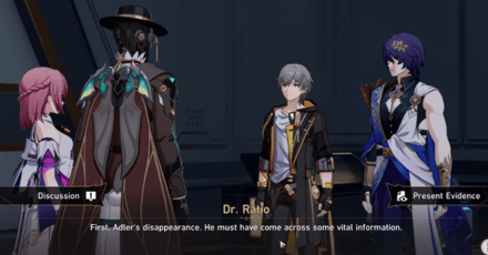 Honkai Star Rail - Discuss the Clues with the Team