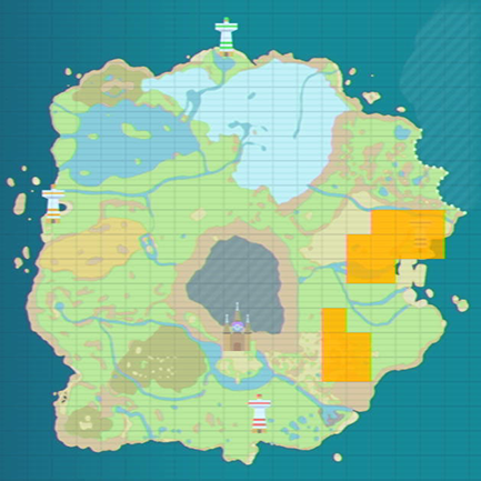Growlithe Location Map