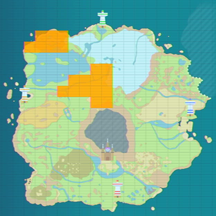 Sawsbuck Location Map