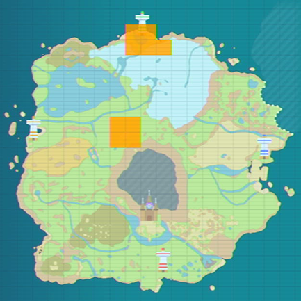 Dedenne Location Map
