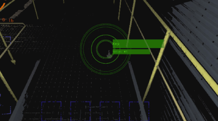 Lethal Company - Using Scan in Dark Room