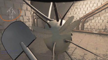 Lethal Company - Using Shovel on Monsters