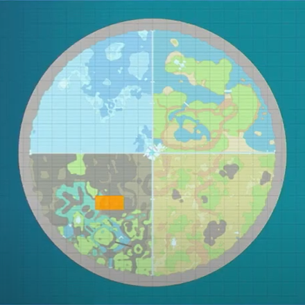 Kleavor Indigo Disk Location Map