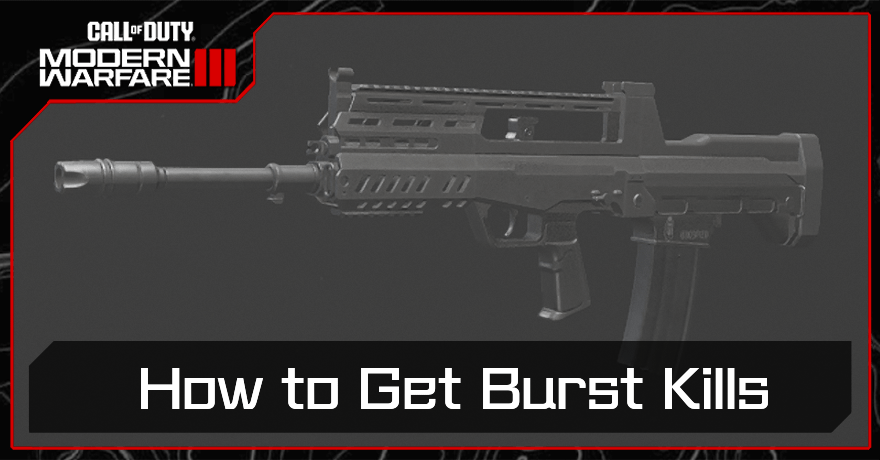 MW3 Zombies - How to Get Burst Kills