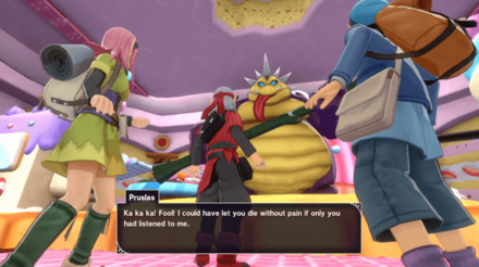 DQM The Dark Prince - Spoke with Pruslas