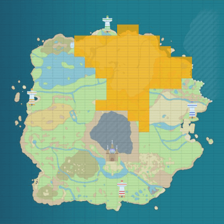 Pokemon Scarlet and Violet - Sawsbuck (Winter) Pokedex Location