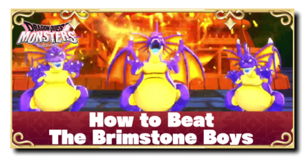 Dragon Quest Monsters 3 - How to Beat Ash, Blaise, and Bernie - The Brimstone Boys