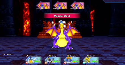 Dragon Quest Monsters 3 - How to Beat Ash, Blaise, and Bernie - Magma Blast