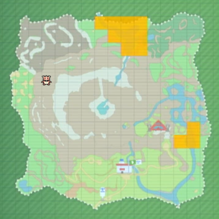 Masquerain Teal Mask Location Map