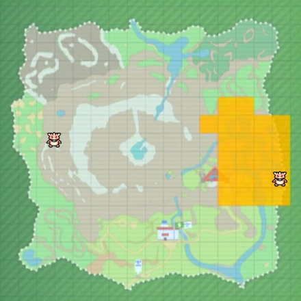 Staraptor Teal Mask Location Map