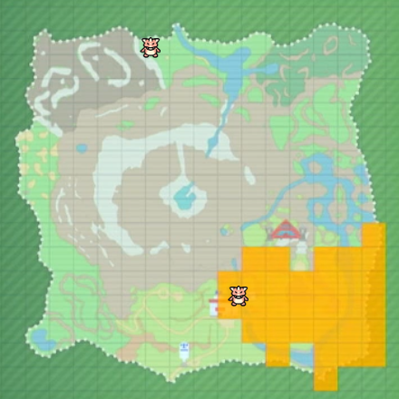Heracross Teal Mask Location Map