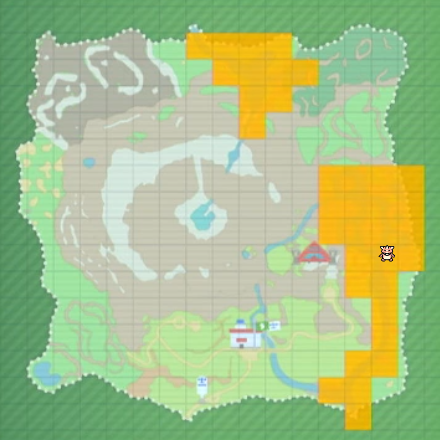 Chewtle Teal Mask Location Map