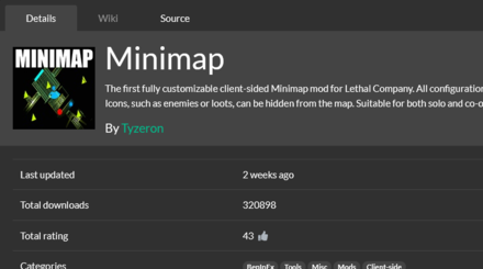 Lethal Company -  Lethal Company Mods Minimap