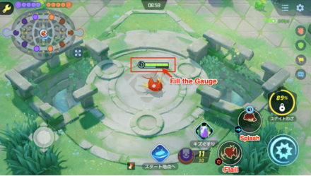 Pokemon UNITE - Magikarp Needs to Fill a Gauge