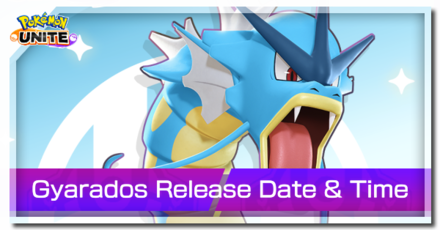 Pokemon UNITE - Gyarados Release Date and Time Banner