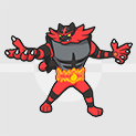 Pokemon Scarlet and Violet SV - Incineroar Icon