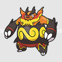 Pokemon Scarlet and Violet SV - Emboar Icon