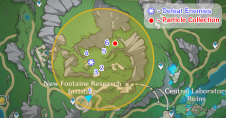 Genshin - Lost Riches 4.3 Day 3 Map