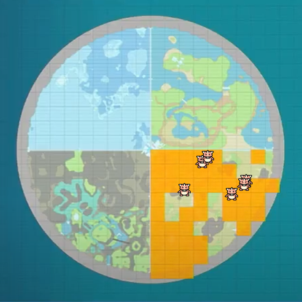 Trapinch Indigo Disk Location Map