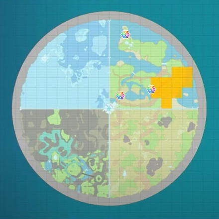 Vigoroth Indigo Disk Location Map