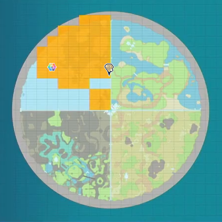 Dewgong Indigo Disk Location Map