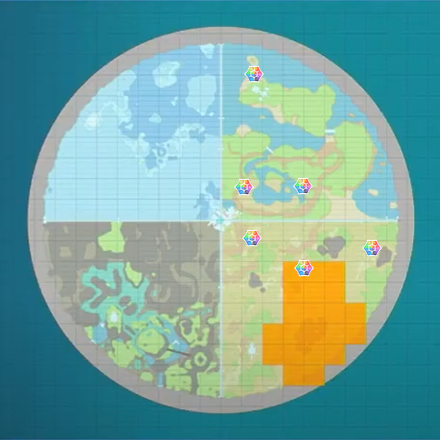 Venonat Indigo Disk Location Map