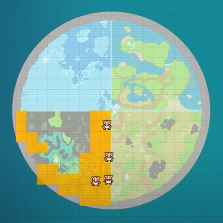 Alolan Geodude Indigo Disk Location Map