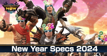 Monster Hunter Now - New Year Specs 2024 banner