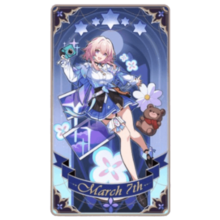 Honkai Star Rail - March 7th Revelation Card