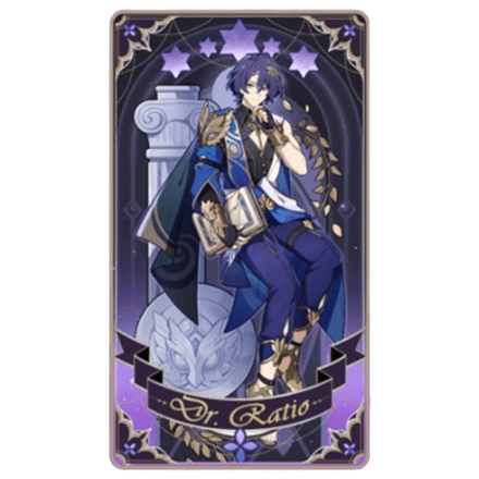 Honkai Star Rail - Dr Ratio Revelation Card