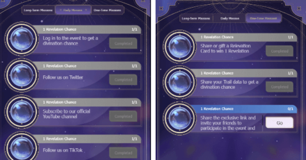 Honkai Star Rail - Get Revelation Chances from Missions