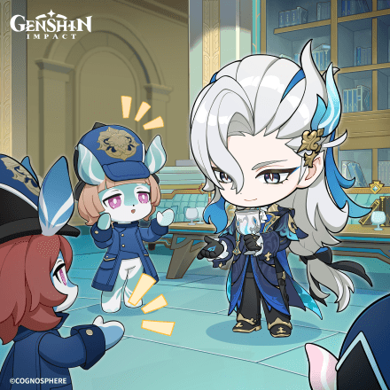 Genshin Impact - Neuvillette Birthday Art 2023