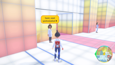 Pokemon Scarlet and Violet The Indigo Disk DLC - Synchro Machine Scientist Overworld Location