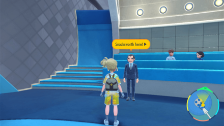 Pokemon Scarlet and Violet The Indigo Disk DLC - Snacksworth Overworld Location