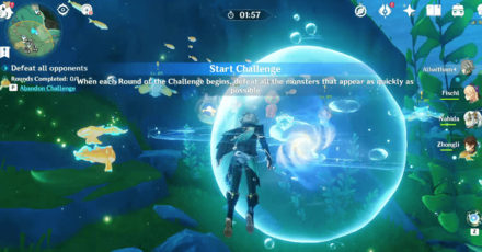 Genshin - Lost Riches 4.3 Day 4 - Challenge 3 Defeat opponents