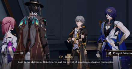 Honkai Star Rail - Statement for Dimension-Phasing Flame Clue