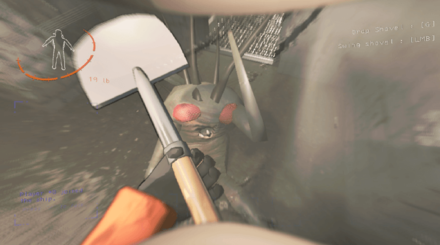 Lethal Company - How to Use Shovel