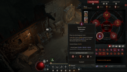 D4 - Ravenous Vampiric Power