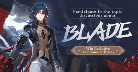 Honkai Star Rail - Blade Topic Clock-In Event