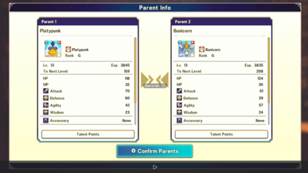 DQM 3 - How to Synthesize Monsters - Confirm Parent Traits