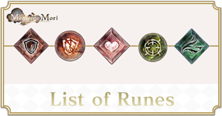 List of Runes