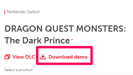 Dragon Quest Monster 3 - Is DQM3 on PC Nindendo Store Demo
