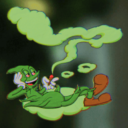 Riding the Cloud Sticker