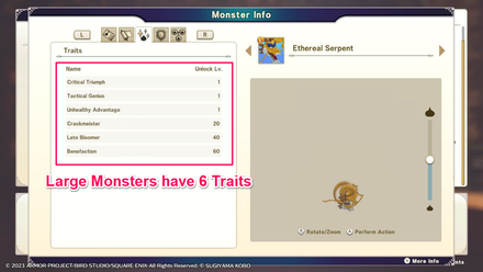 DQM The Dark Prince - Large Monsters Have 6 Traits