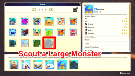 DQM The Dark Prince - Scout a Large Monster
