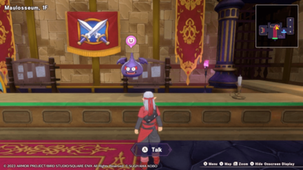 DQM3 - Maulosseum Receptionist