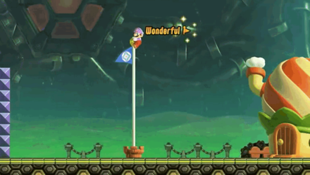 Super Mario Wonder - Wonderful Top Pole
