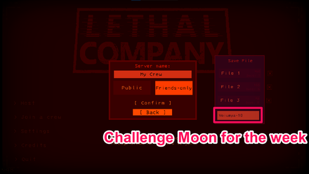 Lethal Company - Hosting a Challenge Moon