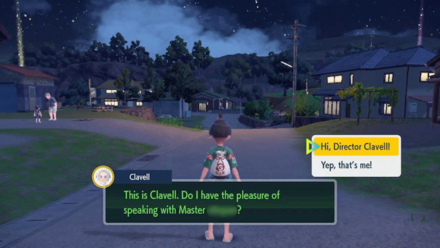 Pokemon SV - Answer Director Clavells Call
