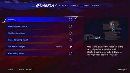 PoP The Lost Crown - Enable Guided Mode